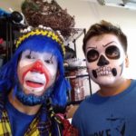 Payaso Pikorete Muñequita Pompita Cumpleaños Jaideliz Jacksonville Fl Face Paint Esqueleto