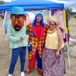 Cabezudos y Jibarita Payaso Pikorete 2do Festival Borinquen Killeen TX