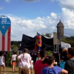 Payaso Pikorete en Tarima 2do Festival Borinquen Killeen TX