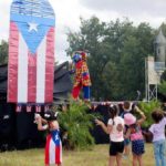 Payaso Pikorete en Tarima 2do Festival Borinquen Killeen TX