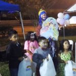 Payaso Pikorete en Cumpleaños de Paola en Orlando Fl Con Muñequita Pompita Piñata 2