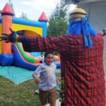 Payaso Pikorete Celebrando el Cumpleaños de Jeurys en Orlando Fl