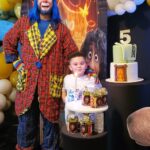 Payaso Pikorete Celebrando el Cumpleaños de Jeurys en Orlando Fl