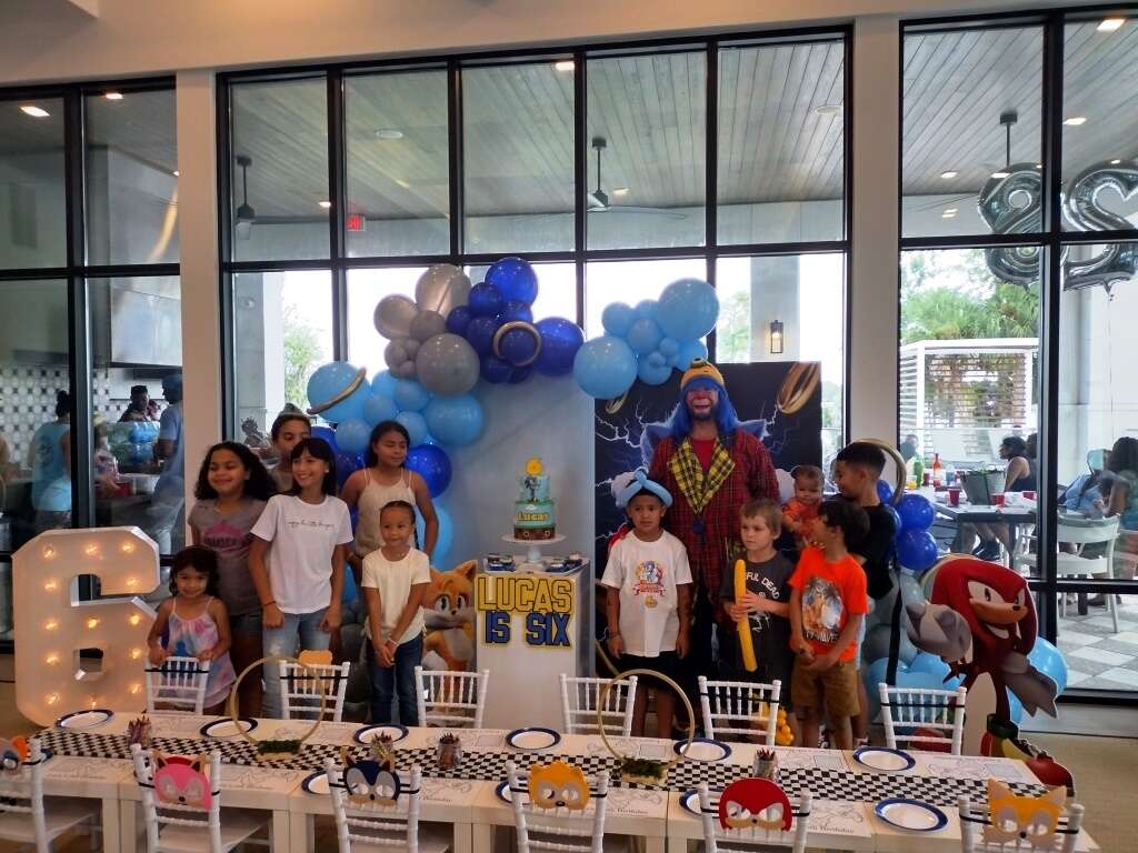 Payaso Pikorete Celebrando el Cumpleaños de Lucas en Casselberry Fl 1