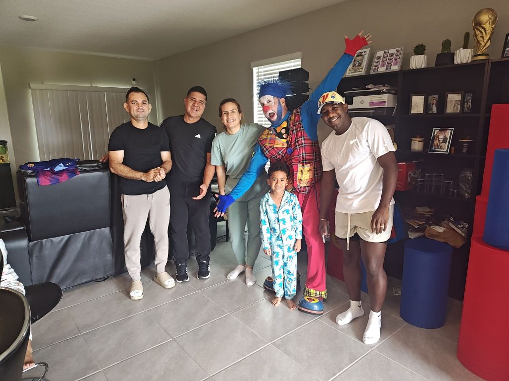 PikoreteGRAM en Kissimmee | Payaso Pikorete sorprende a Aaron en su cumpleaños
